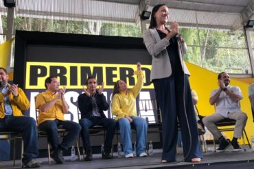 Primero Justicia confirmó a María Corina Machado como su candidata para presidenciales: “Objetivo firme de articular el cambio en Venezuela” (+Video)