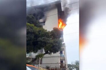 Identifican a las víctimas del incendio en Los Palos Grandes: un exmagistrado del TSJ y su esposa (+Video)