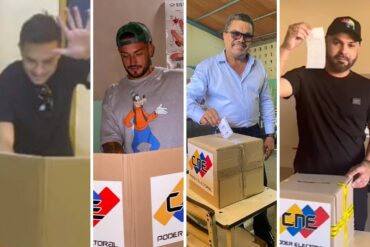 El Conde del Guácharo, Sixto Rein, Aran One y otras figuras públicas que votaron en el referéndum por el Esequibo (+Fotos +Videos)