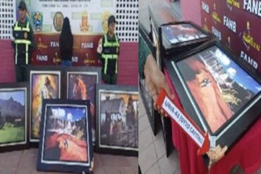 Detenida una mujer en Caracas por tratar de enviar 30 kilos de cocaína a Países Bajos en obras de arte