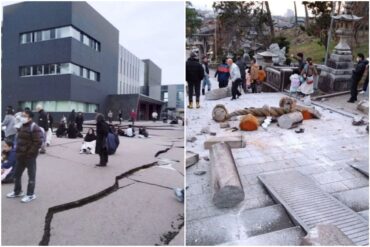 Las imágenes que dejó el potente terremoto de 7.6 que sacudió Japón: más de 40 personas murieron (+Video) (+Fotos)