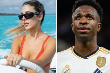 Las fotos de Corina Smith que provocaron una inesperada reacción en el futbolista brasilero Vinicius Jr: volvió locos a sus seguidores