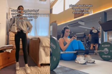 “Legging Legs”: la nueva tendencia de TikTok promueve preocupantes estándares de belleza