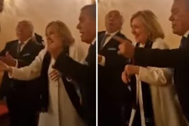 El video viral de Hillary Clinton bailando “La Macarena” junto a Los del Río en una fiesta privada