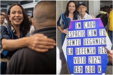 María Corina Machado comenzó campaña para las presidenciales: su equipo exige al chavismo cesar la represión y habilitar el registro electoral