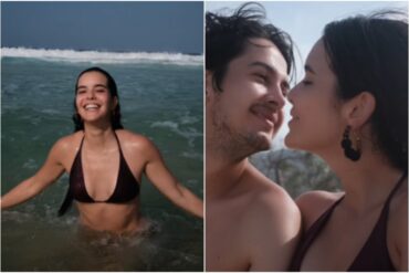 “Conociendo rinconcitos de esta tierrita hermosa”: Amanda Dudamel enamora al disfrutar junto a su novio en una playa en Venezuela (+Video)