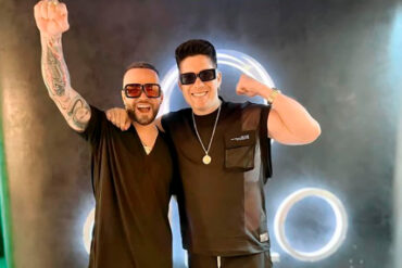 Chyno y Nacho comenzaron a grabar nuevas canciones y se muestran felices en el estudio: “Empezó la grabadera, música nueva” (+Video)