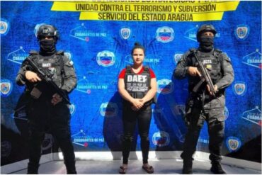 Detuvieron en Aragua a una mujer solicitada por la Interpol por abusar y asesinar a una bebé de 7 meses en Colombia