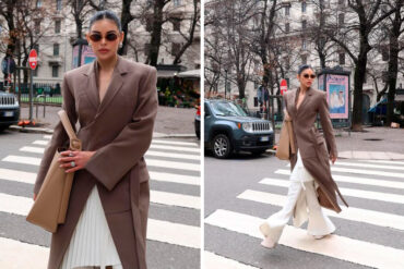 La modelo venezolana Ninoska Vásquez acapara las miradas en la Milan Fashion Week