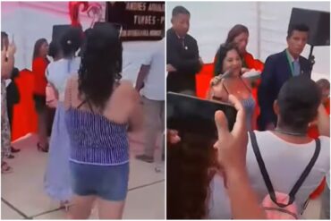 Boda terminó en pesadilla en Perú: una mujer interrumpió la ceremonia y aseguró que el novio la abandonó junto a sus tres hijos (+Video)