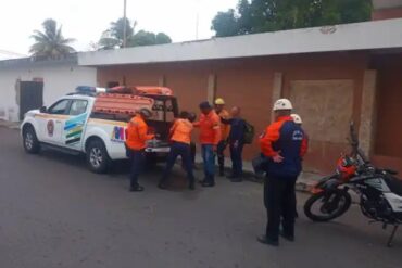 Rescatan a un hombre que quedó atrapado dentro de un tanque de agua durante 48 horas en Maturín