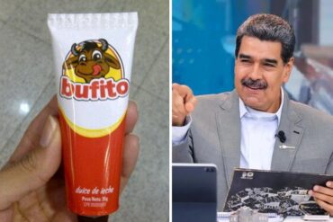 Maduro propone que las cajas CLAP incluyan una chuchería a base de leche de búfalo: “El Bufito, pa’ los niños y niñas” (+Video)