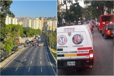 El caos que desató en Caracas el cierre de vías y traslado de buses por la manifestación chavista para recordar un discurso de Chávez (+Imágenes y videos)