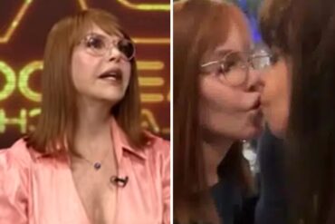 Hilda Abrahamz dijo que no volvería a besar a Mimí Lazo y explicó su inesperado motivo: “Lo hace muy mal” (+Video)