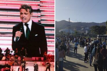 La entrada al concierto de Luis Miguel en Caracas fue un despelote: asistentes denunciaron largas colas e irregularidades (+Videos)
