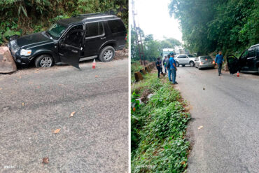 Reportan accidente de tránsito que involucró a equipo de María Corina: chocó vía Mérida y desmienten información de periodista chavista (+Video)