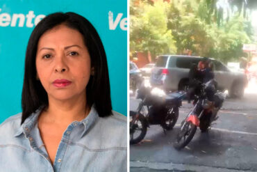 “Auxilio, por favor”: el momento en el que fue detenida Dignora Hernández, secretaria política de Vente Venezuela (+Video)