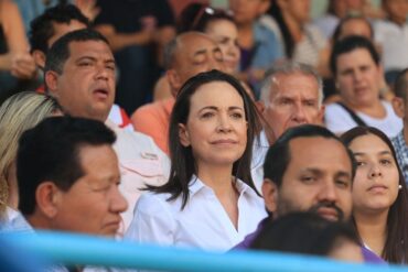 María Corina Machado asistió a la misa y procesión del Nazareno en el barrio La Lucha: “Venezuela ora por la libertad” (+Fotos y videos)