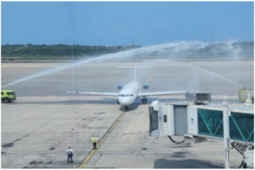 Aerolínea Fly Allways inauguró vuelos entre la capital de Suriname y Venezuela