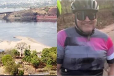 Hallan el cuerpo del ciclista 53 años que fue arrastrado por el río Caroní: Una avispa se le metió en el casco (+Detalles)