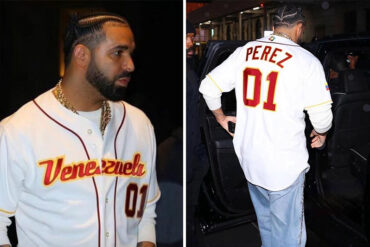 Drake causó revuelo en redes por vestir una camiseta de la selección de béisbol venezolana (+Fotos)