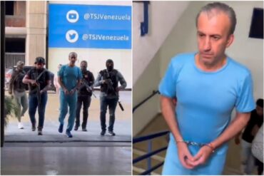 Trasladaron a Tareck El Aissami al Palacio de Justicia para imputarlo por traición a la patria y otros delitos por corrupción en Pdvsa (+Video)