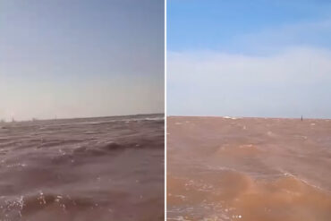 Pescadores de Punta Cardón reportan una preocupante fuga de gas y piden a Pdvsa investigar (+Video)