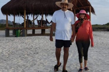 Maduro compartió una imagen en la que muestra que pasó Semana Santa con “Cilita” en la playa