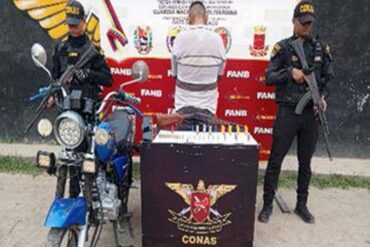 Detenido un hombre en Zulia por posesión de una escopeta y múltiples municiones