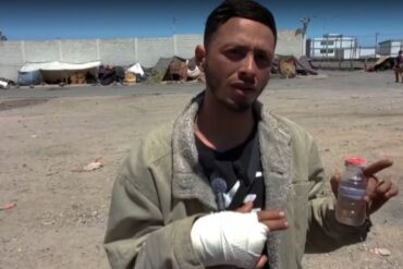 Migrante venezolano perdió un dedo mientras huía de las autoridades en México