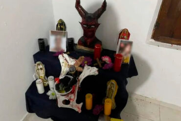 El aterrador templo de santería relacionado con bandas delictivas venezolanas que descubrieron en Bogotá