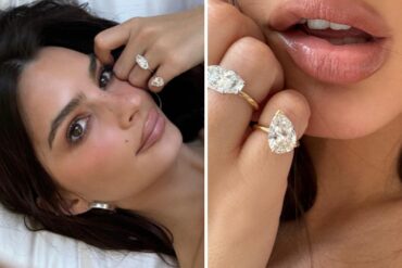 La peculiar forma en la que la supermodelo Emily Ratajkowski dejó atrás a su ex: transformó su anillo de compromiso en dos anillos de divorcio (+Fotos +Video)