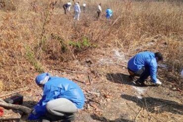 Hallaron en Ocumare del Tuy los restos óseos de un hombre reportado como desaparecido en 2018