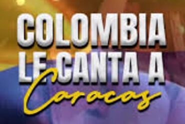 Los artistas que participarán en el concierto “Colombia le canta a Caracas” del próximo #22Jun en la Terraza del CCCT