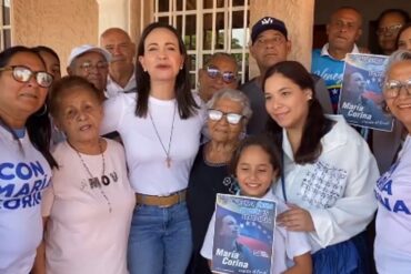 Familia de Dignora Hernández y María Corina Machado enviaron mensaje a la dirigente: “Sabemos que estás firme e inspirándonos” (+Video)