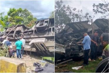 Un muerto y varios heridos tras volcarse un autobús que trasladaba a 30 niños en Monagas: iban a jugar a un campeonato (+Fotos)