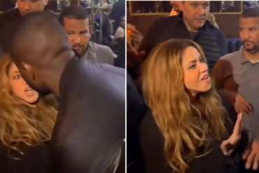 “No way, stop”: El incómodo momento que vivió Shakira cuando un hombre intentó besarla a la fuerza en un evento (+Video)