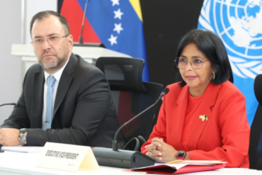 Delcy Rodríguez aseguró que Venezuela ha perdido en los últimos años 232.000 millones de dólares en PBI por las sanciones (+Video)