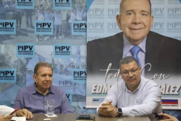 Simón Calzadilla y Andrés Caleca ratificaron apoyo a Edmundo González Urrutia: “Con los pies en la tierra: ganar y defender los votos”
