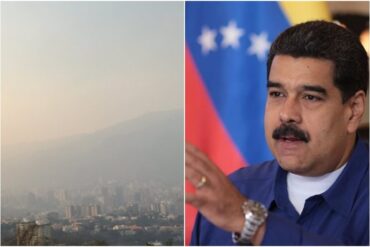 Maduro aseguró que fenómeno en Caracas la semana pasada no era calima provocada por incendios: “Fue humedad casi al 95%” (+Video)