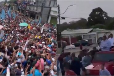 Muestran la abismal diferencia entre una concentración de María Corina Machado y Maduro: “El dictador haciendo el ridículo” (+Videos)