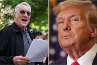 “Quiere destruir el país y el mundo, es necesario pararlo”: El fuerte mensaje de Robert De Niro contra Donald Trump