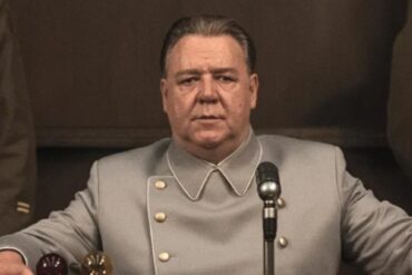 Así luce el ganador del Oscar Russel Crowe en su papel como un líder nazi