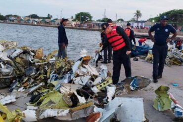 Recuperaron partes del cuerpo de Germán Wolter, uno de los ocupantes de la aeronave siniestrada en el lago de Maracaibo (+Video)