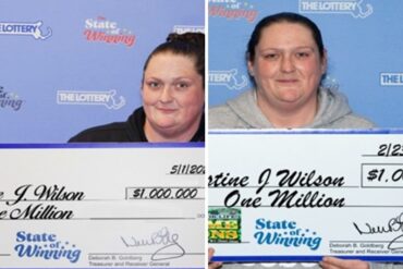 En menos de tres meses, una mujer de EEUU ganó dos premios de un millón de dólares en la lotería