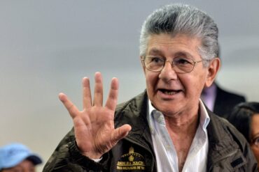Henry Ramos Allup recomendó a Maduro “prepararse para perder” las elecciones presidenciales y entregar el poder: “Ojalá no incurra en violencia”