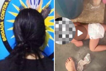 Detenida mujer en Puerto Ordaz que grabó video maltratando a su propio bebé para “vengarse” de su expareja (+Video)