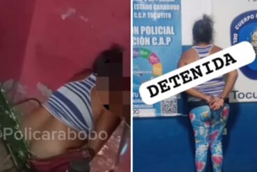 Detenida mujer en Carabobo por fuertes maltratos contra su nieta: en redes se viralizaron las imágenes (+Video)