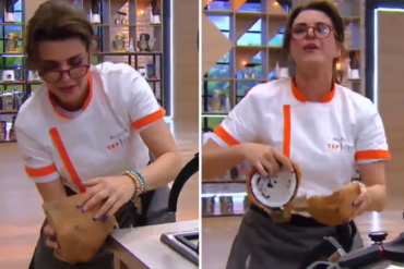 Alicia Machado sorprendió a todos en ‘Top Chef VIP’ al partir un coco de una forma inesperada: “Yo soy de Maracay, estado Aragua” (+Video)