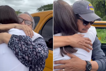 “Estamos orando por ti todos los días”: Ciudadanos se abrazan a María Corina Machado en su camino a Guárico (+Video)